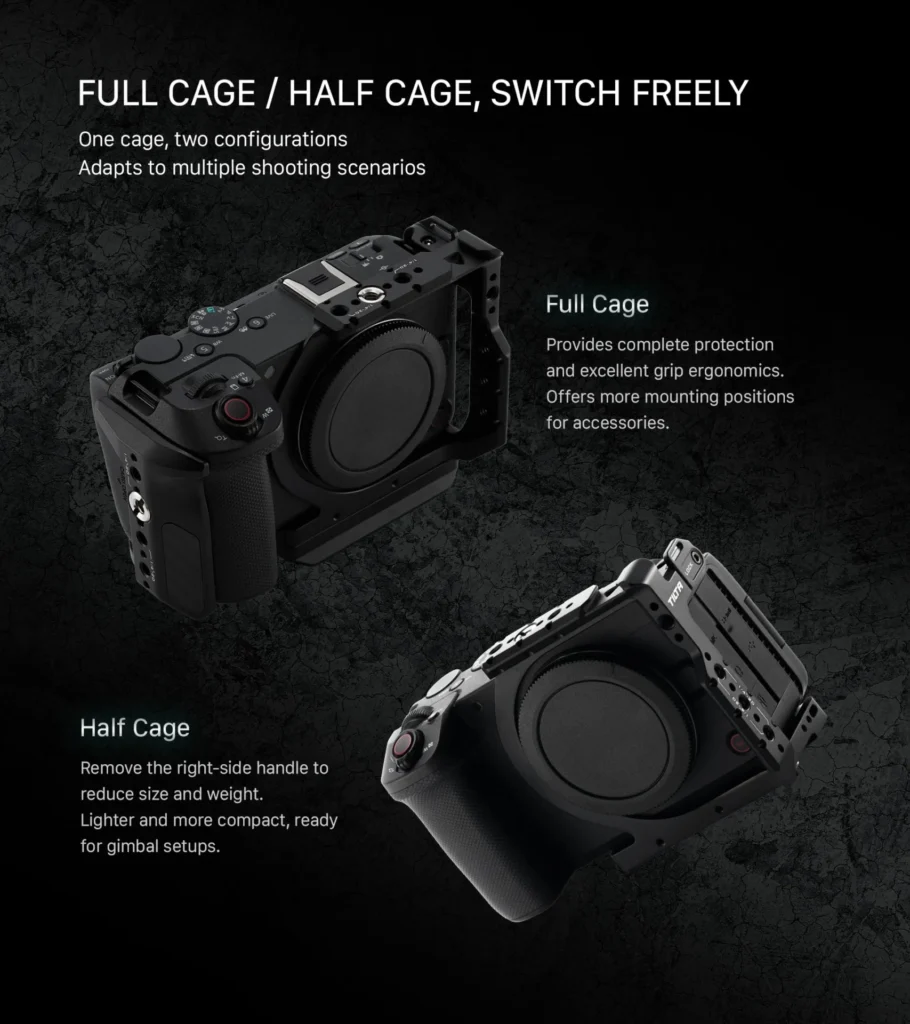 Tilta เคจกล้อง Canon R6 V Full Camera Cage พร้อมช่องต่ออุปกรณ์เสริม