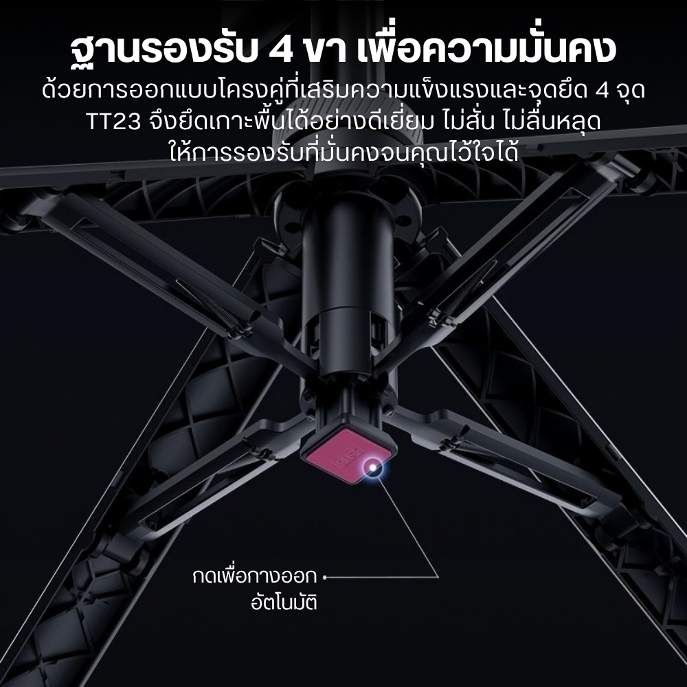 Ulanzi ขาตั้งติดตามอัตโนมัติ Magsafe TT23M ขาตั้งเซลฟี่ แม่เหล็ก AI Auto-Tracking Selfie Stick Tripod