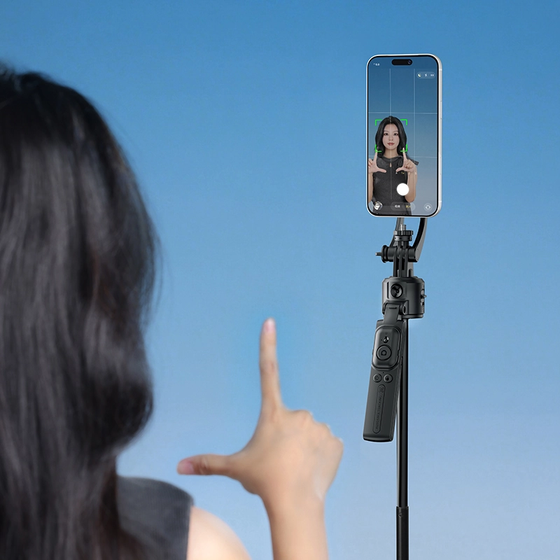 Ulanzi TT23M Auto-Tracking Selfie Stick Tripod_15_ Ulanzi ขาตั้งติดตามอัตโนมัติ Magsafe TT23M ขาตั้งเซลฟี่ แม่เหล็ก AI Auto-Tracking Selfie Stick Tripod