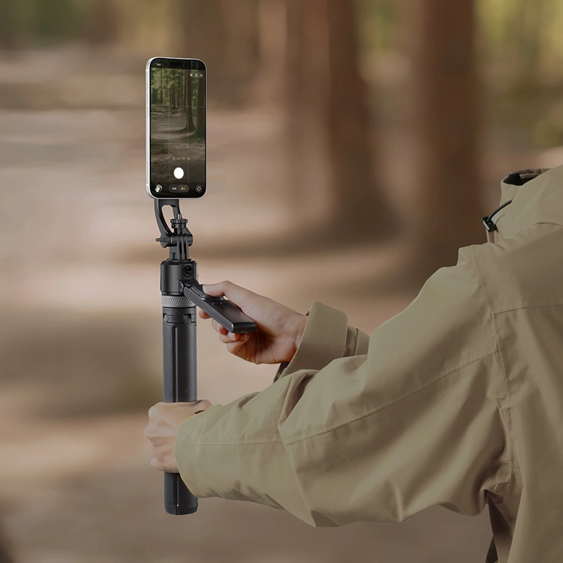 Ulanzi TT23M Auto-Tracking Selfie Stick Tripod_27_ Ulanzi ขาตั้งติดตามอัตโนมัติ Magsafe TT23M ขาตั้งเซลฟี่ แม่เหล็ก AI Auto-Tracking Selfie Stick Tripod
