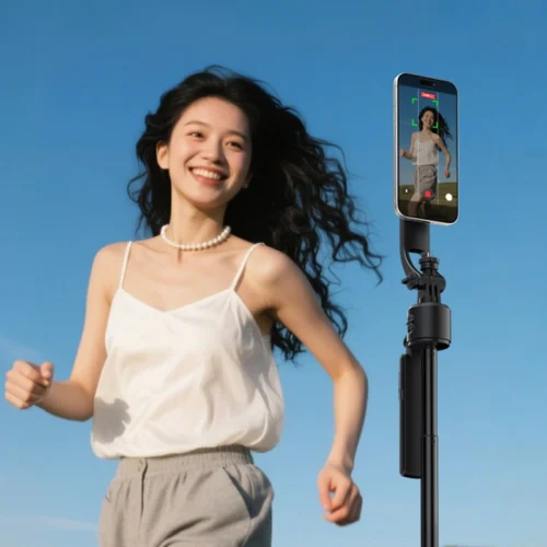 Ulanzi ขาตั้งติดตามอัตโนมัติ Magsafe TT23M ขาตั้งเซลฟี่ แม่เหล็ก AI Auto-Tracking Selfie Stick Tripod