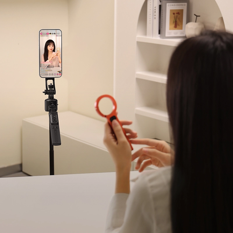 Ulanzi TT23M Auto-Tracking Selfie Stick Tripod_6_ Ulanzi ขาตั้งติดตามอัตโนมัติ Magsafe TT23M ขาตั้งเซลฟี่ แม่เหล็ก AI Auto-Tracking Selfie Stick Tripod